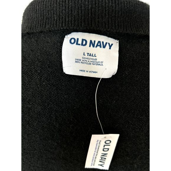 Old Navy Black-Jack Long-Sleeve Polo Pullover Sweater Men Essentials Sz L NWT - Picture 10 of 13